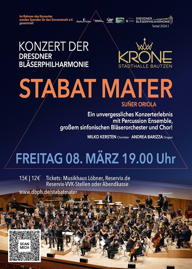  Bild zur Dresdner Bläserphilharmonie – STABAT MATER